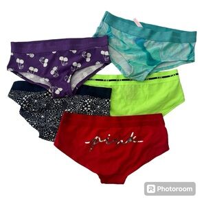 Pink Victoria Secret Hipster Panties Size M